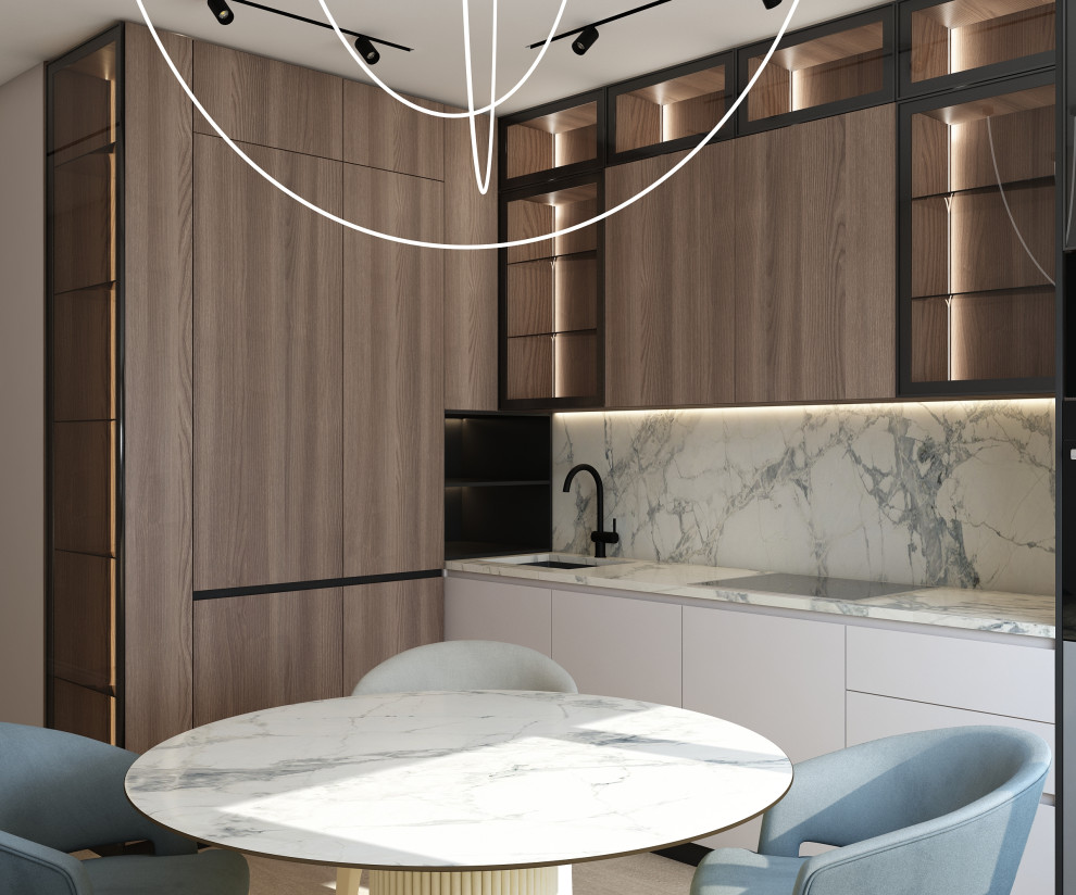 Кухня в ЖК Комфорт Парк