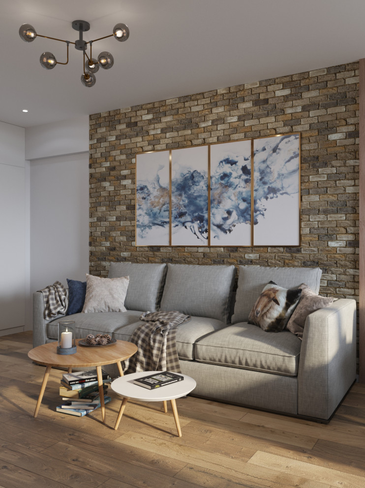 Гостиная для молодой семьи