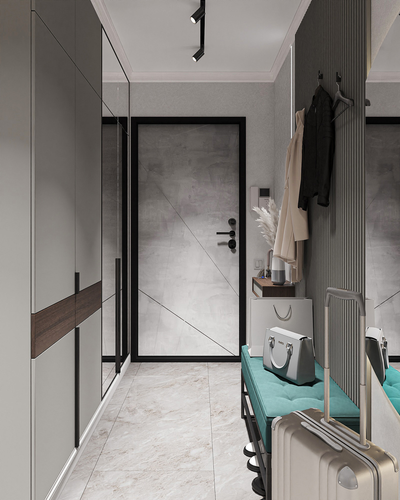 Квартира для одинокого мужчины в стиле лофт