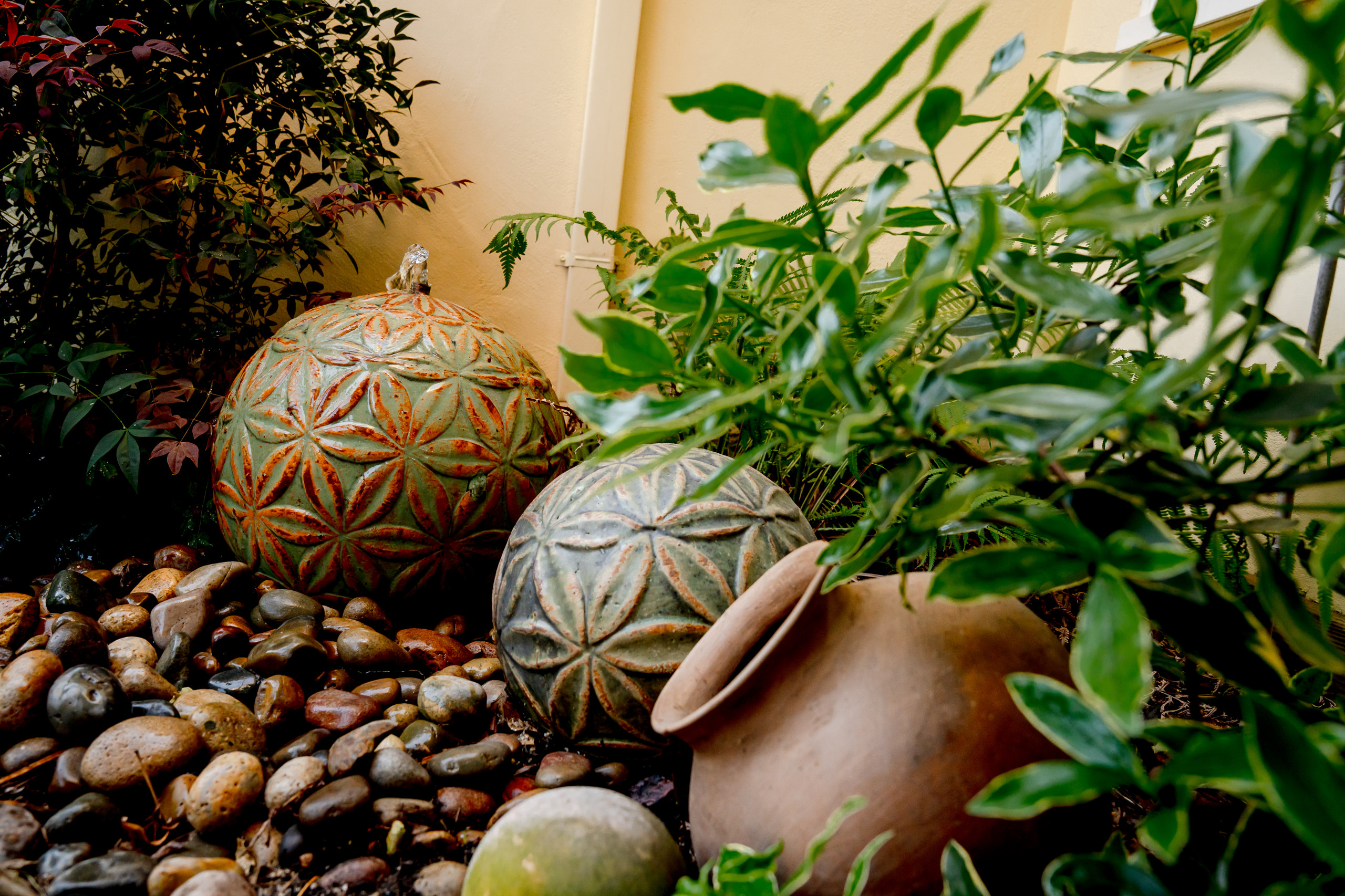 Artful Flow: Custom Fountain and Sculptural Accents