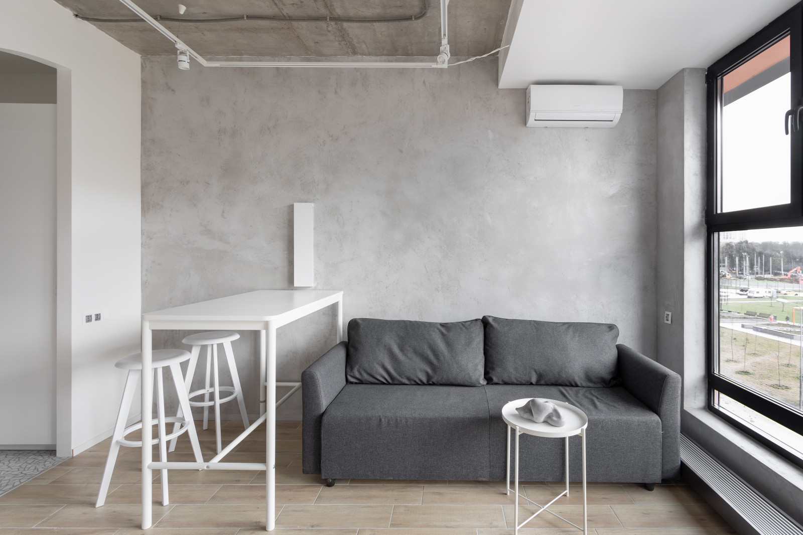 Квартира с полуаркой