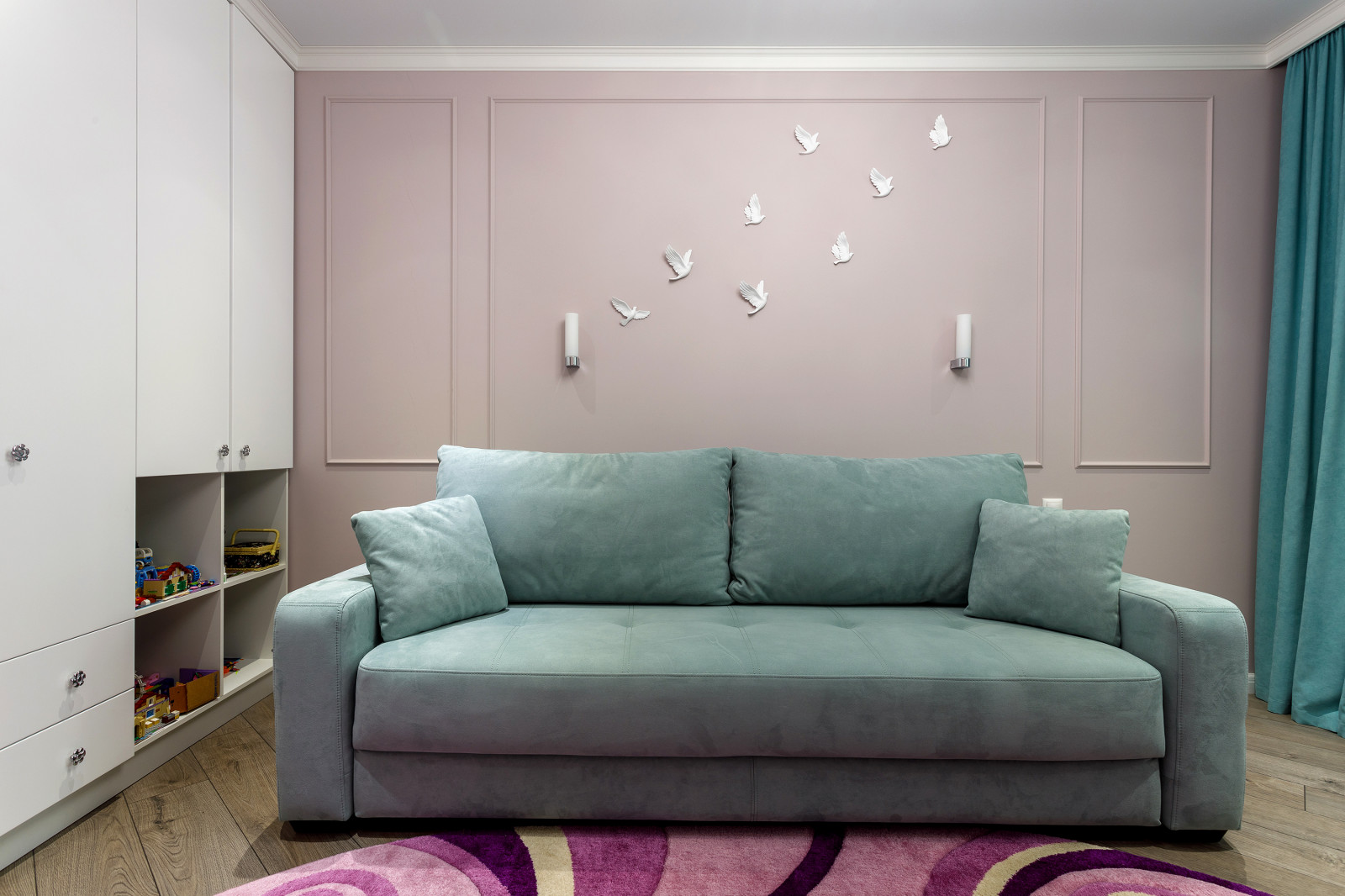 Съемка 2-х комнатной квартиры реализованного проекта