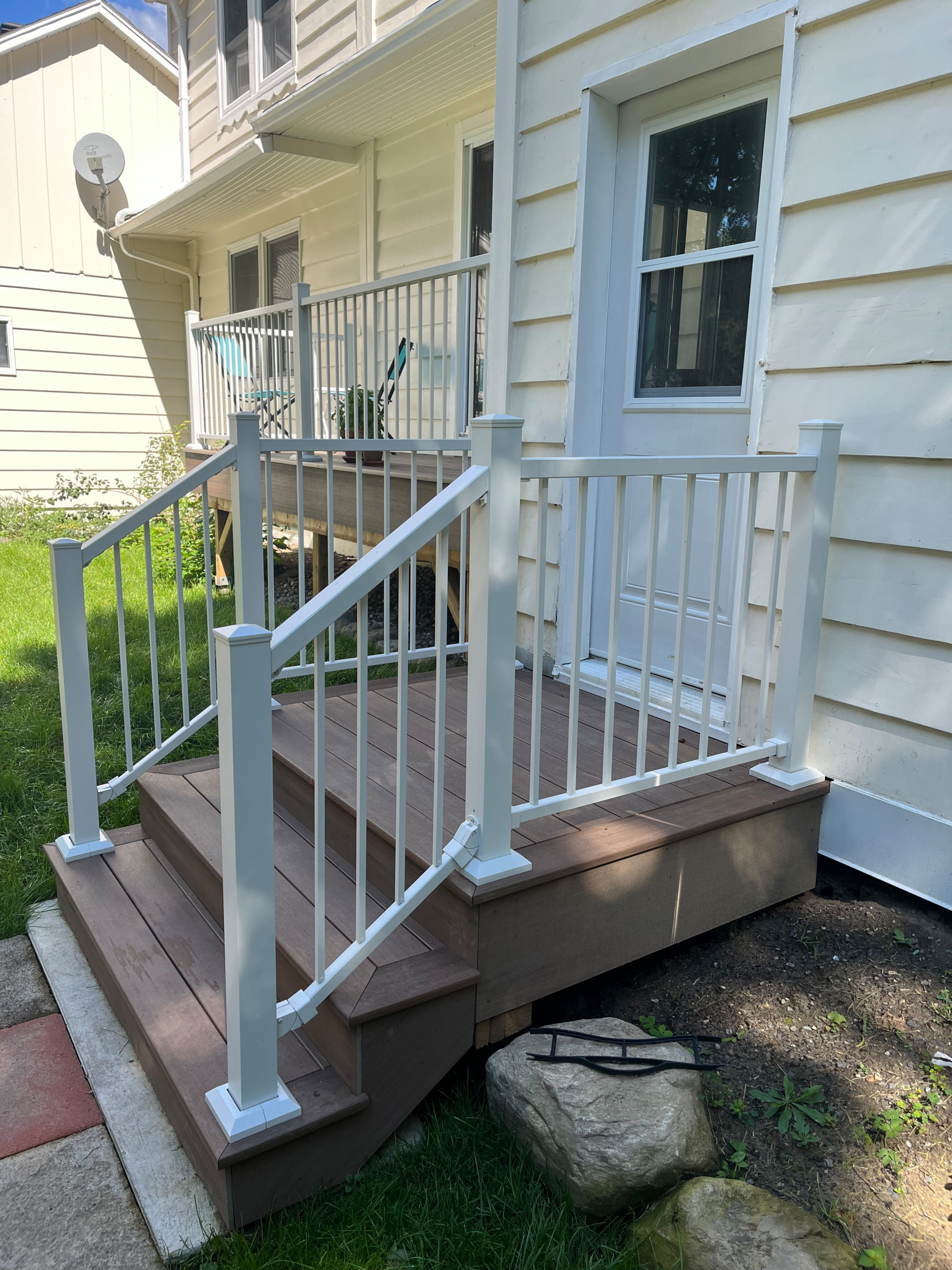 Front Steps + Deck
