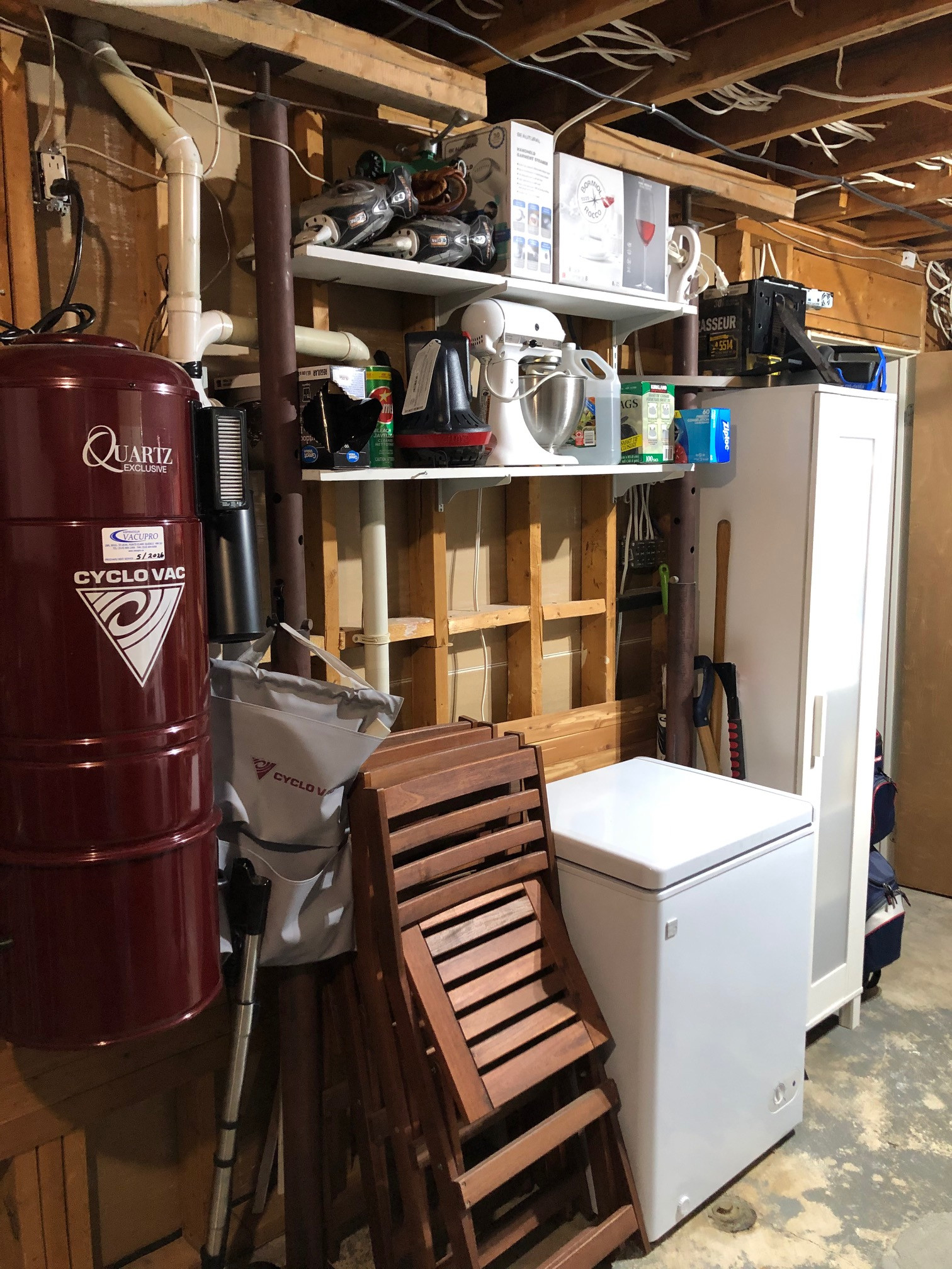 White On White Laundry Space