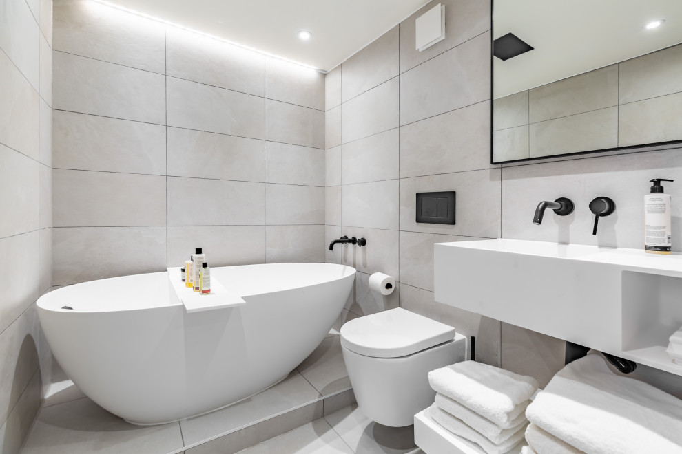 The Kingsway Project Bathroom London by Akiva Projects Ltd Houzz