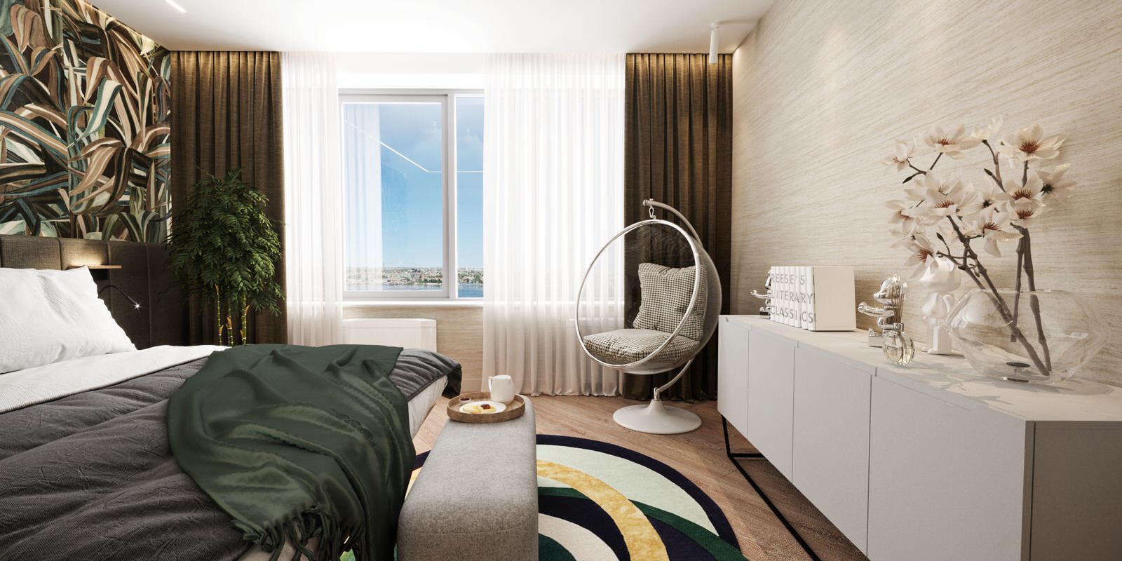 Дизайн современной семейной квартиры