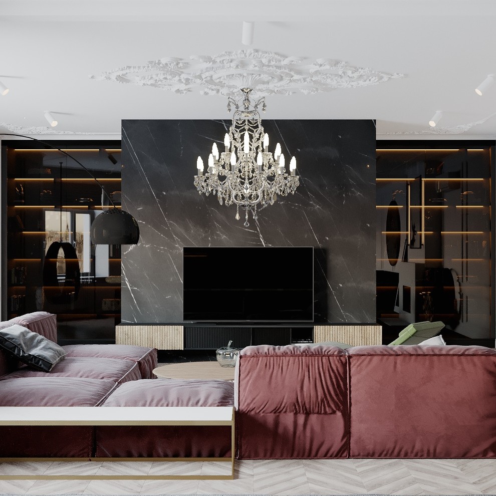 Квартира 235м2 в стиле современная классика