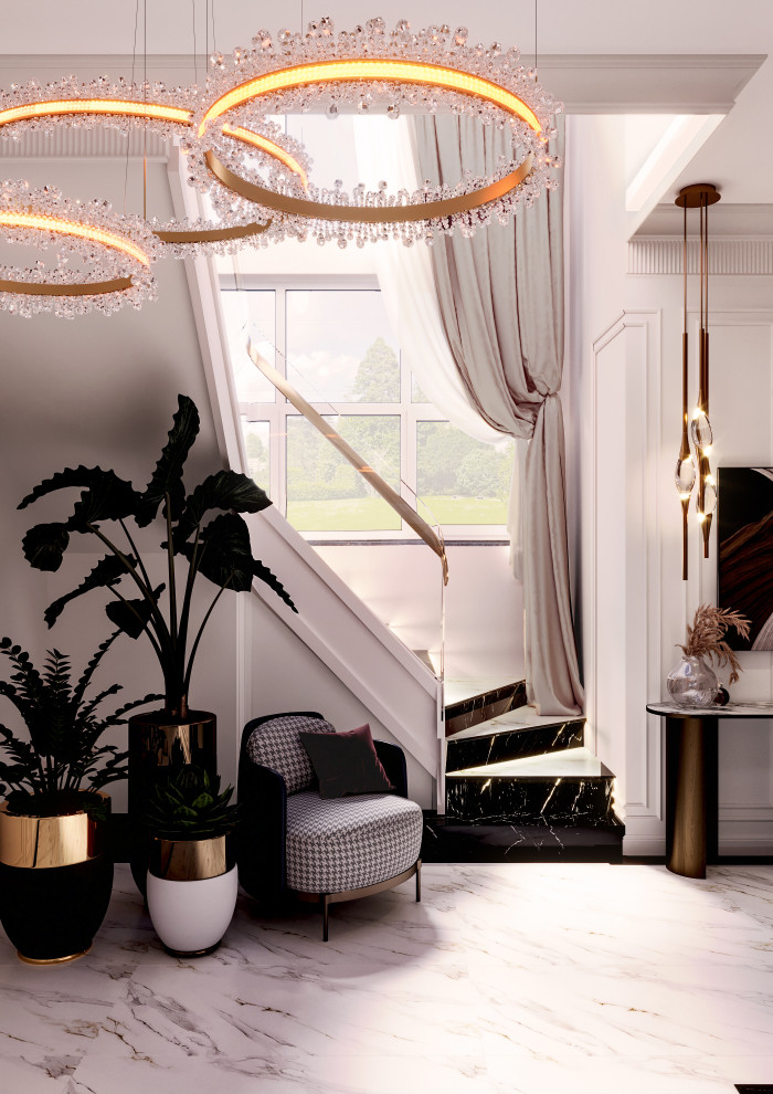 Дизайн интерьера частного дома Нерастанное