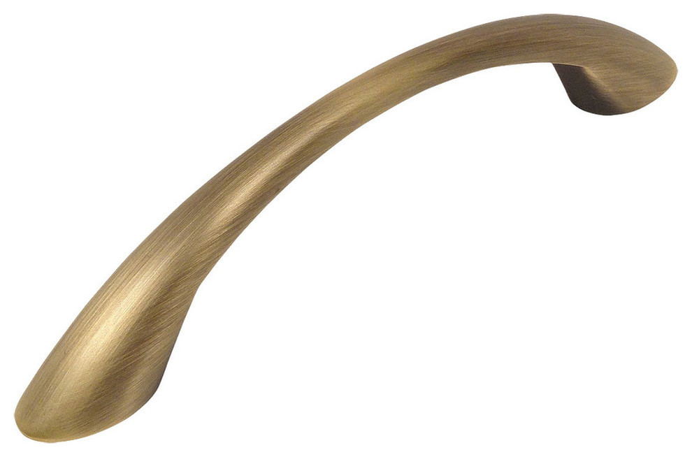 Cosmas 4003BAB Brushed Antique Brass Arch Pull, Set of 10