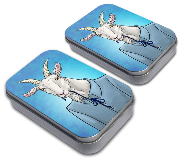 Portrait of a Goat Tin Set