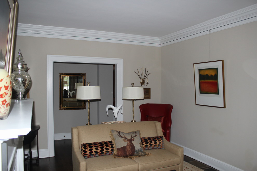 Minimalist dining room photo in Atlanta
