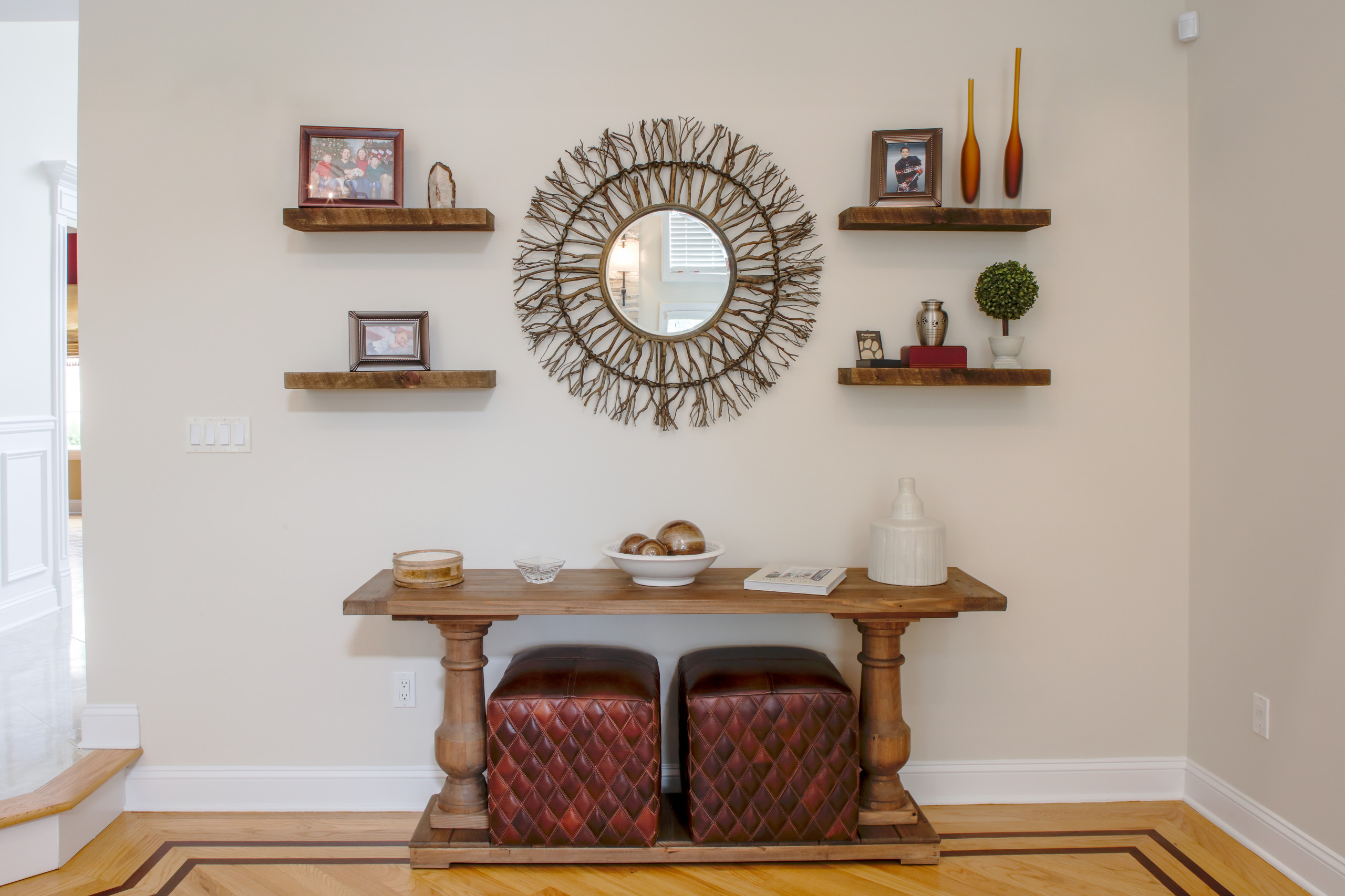 Morris Plains | Rustic Elegance Family Room