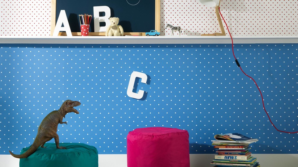 Eklektisches Kinderzimmer in Düsseldorf