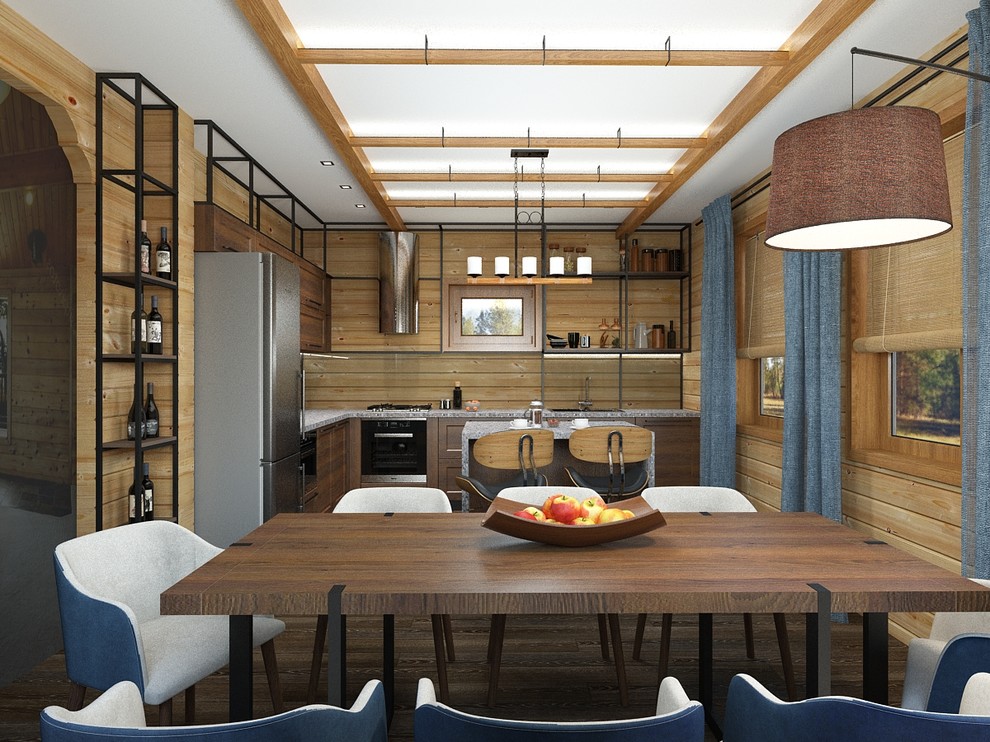 Проект загородного дома на острове Сахалин