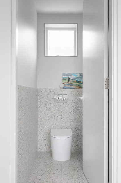 James Street by BuildHer contemporary-powder-room