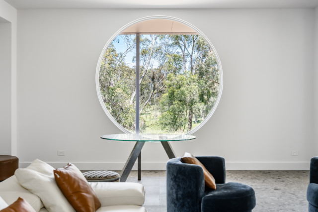 THE FARM midcentury-living-room