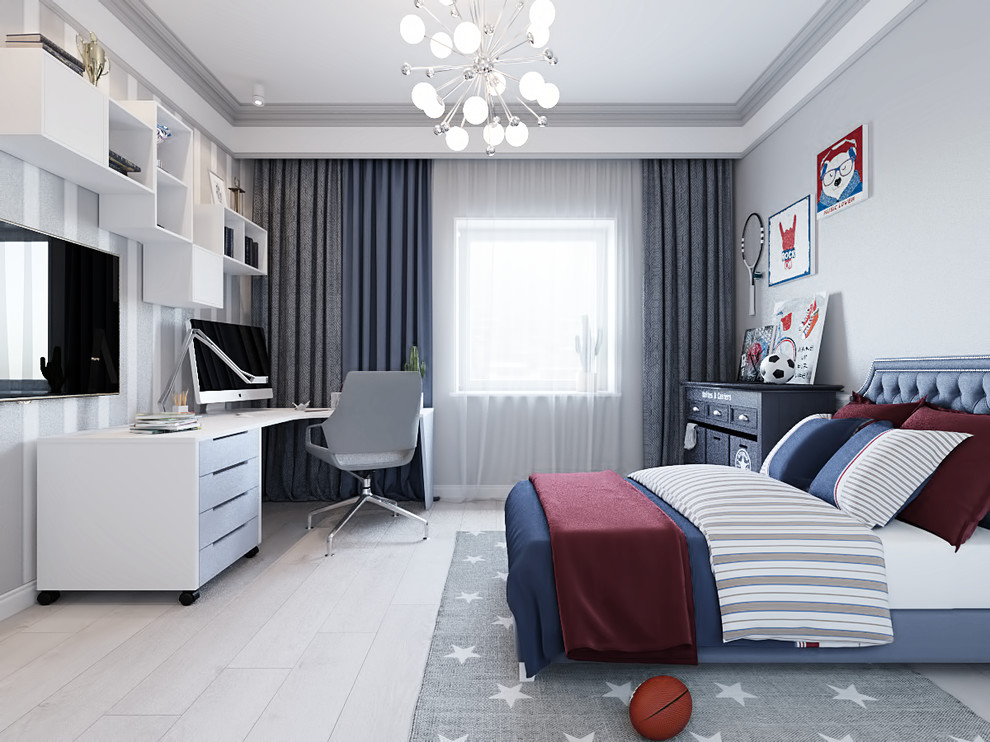 Дизайн дома площадью 136 кв.м в классическом стиле