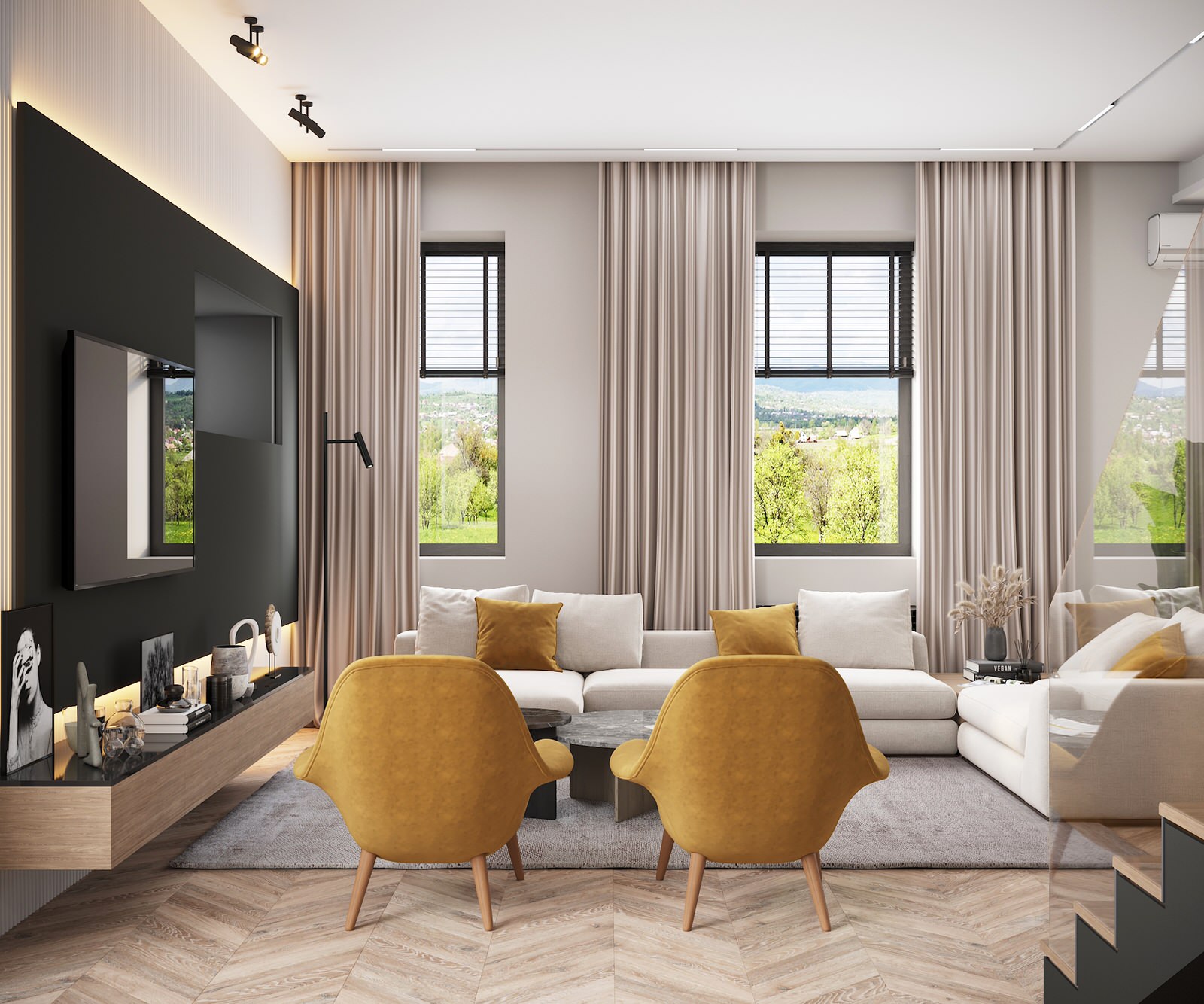 Коттедж в минималистичном стиле "Сафроновский"