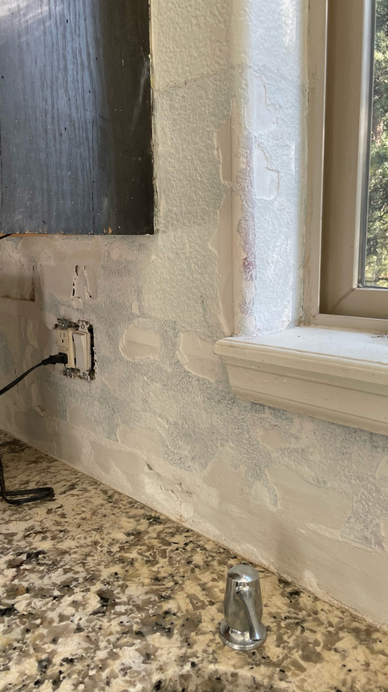 How to cover drywall with bullnose edges?