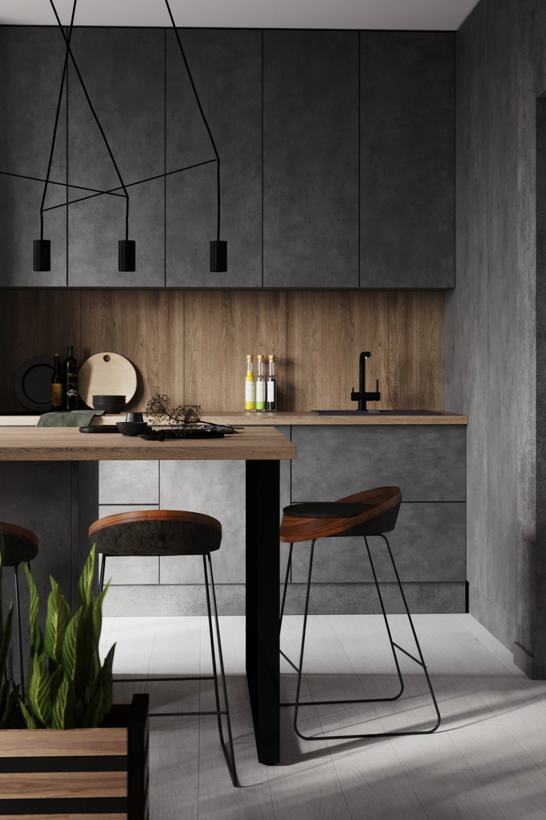 Дизайн-проект "Монохром"