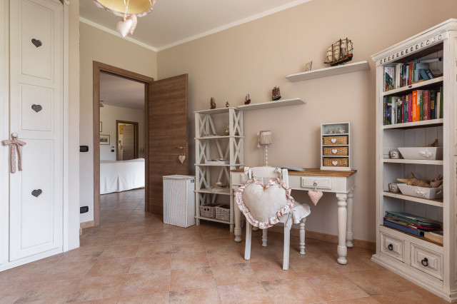 Villa Cita shabby-chic-inspireret-sovevaerelse