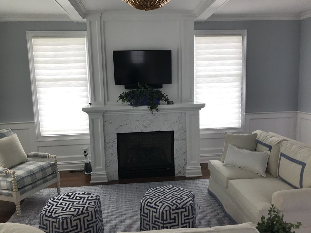 Vignette Tiered Stack by Hunter Douglas - Various rooms in Sea Girt, NJ