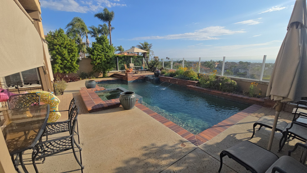 Garrett - Contemporary Yard Remodel - Laguna Niguel, CA.