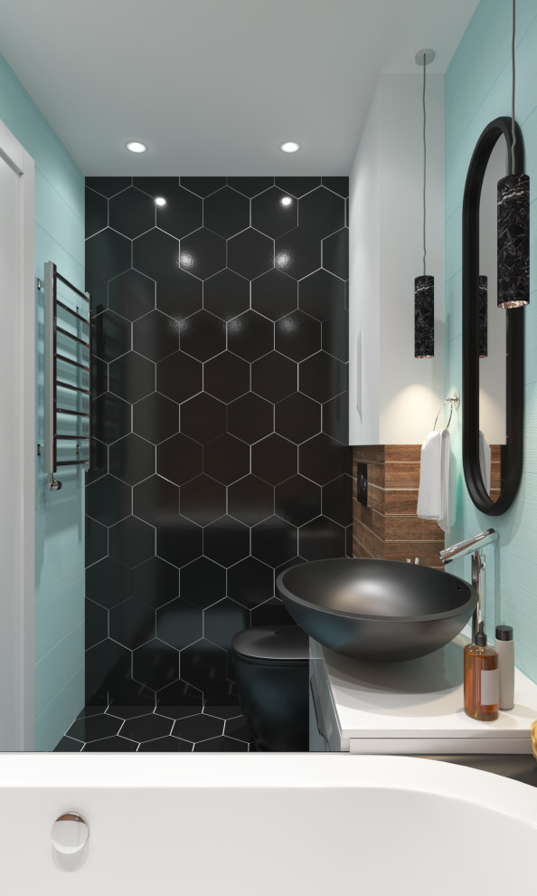 Шоколадный тиффани. Дизайн интерьера квартиры для молодой семьи в г. Энгельс