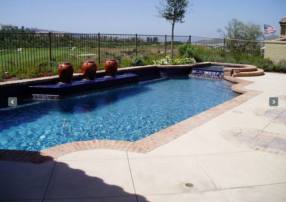 Pool - transitional pool idea in Orange County