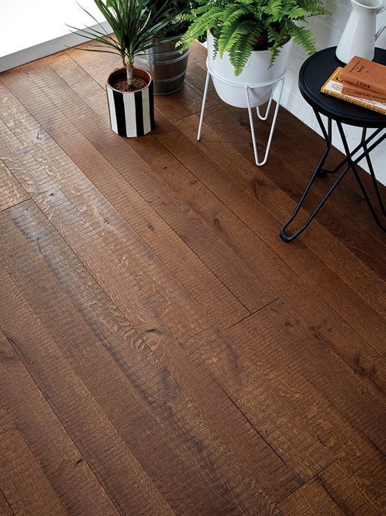 Home design - rustic brown floor home design idea in Seattle