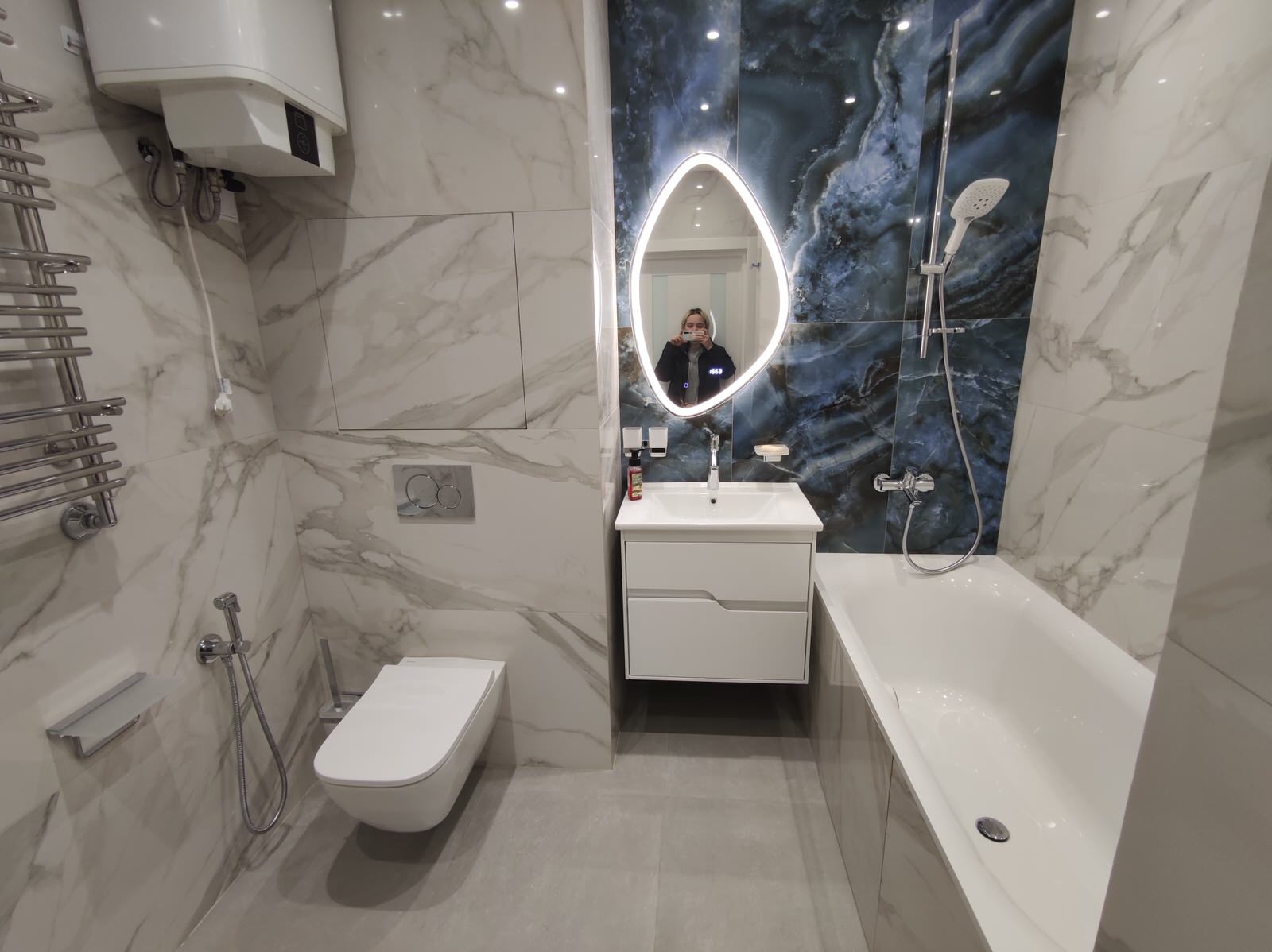 Оформление ванной комнаты