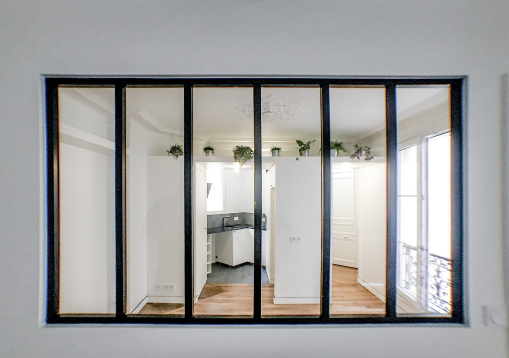 Réalisation d'une petite maison minimaliste.