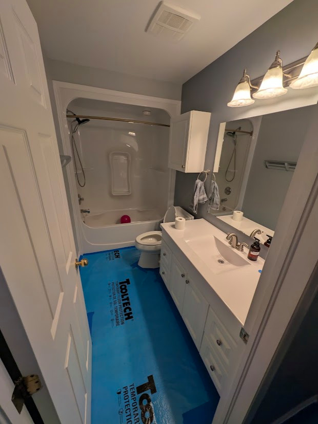 Bedroom Flooring Installation
