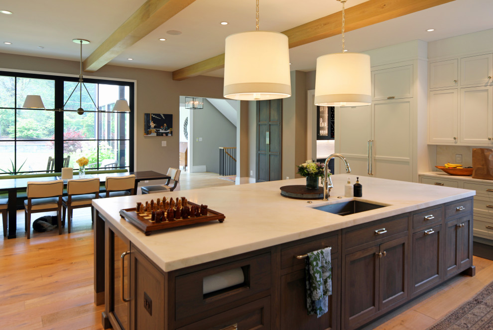 Kitchen - transitional kitchen idea in DC Metro