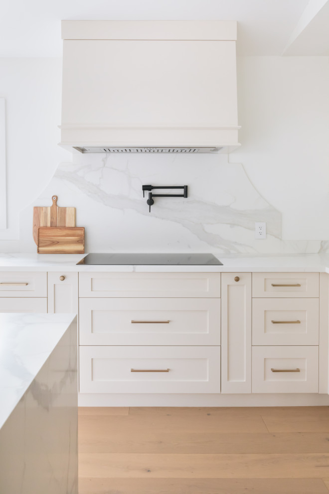 Transitional kitchen photo in Toronto