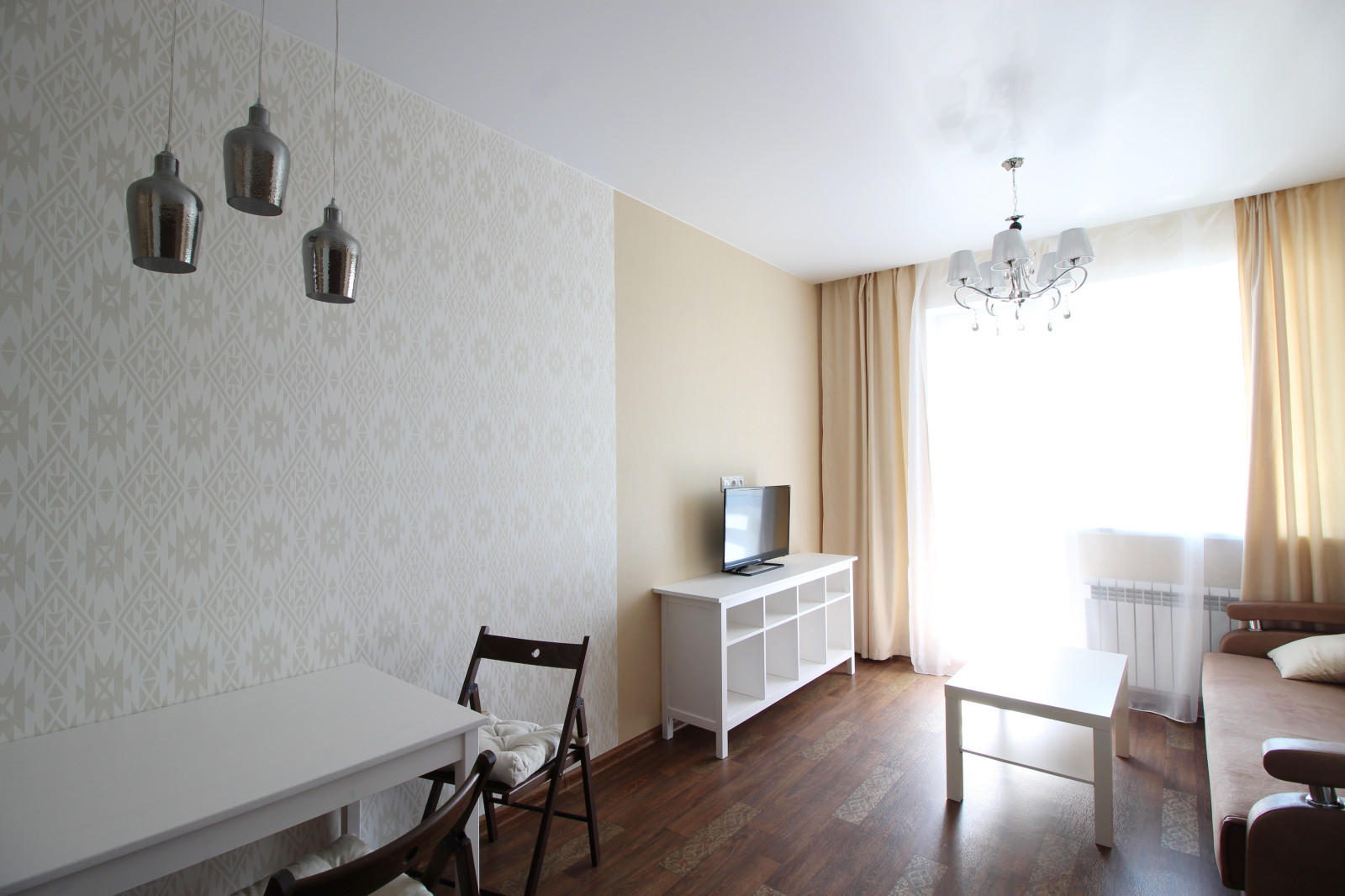 2013г. Интерьер 1к квартиры для сдачу в аренду