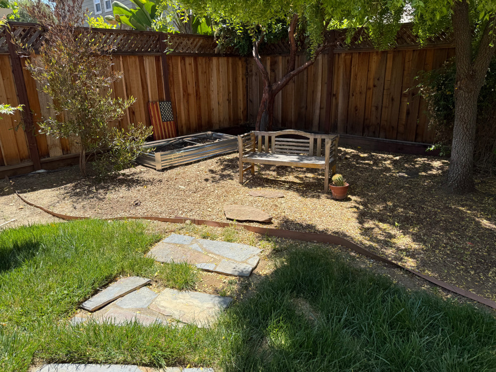 Outdoor Entertaining Space with Louvered Pergola