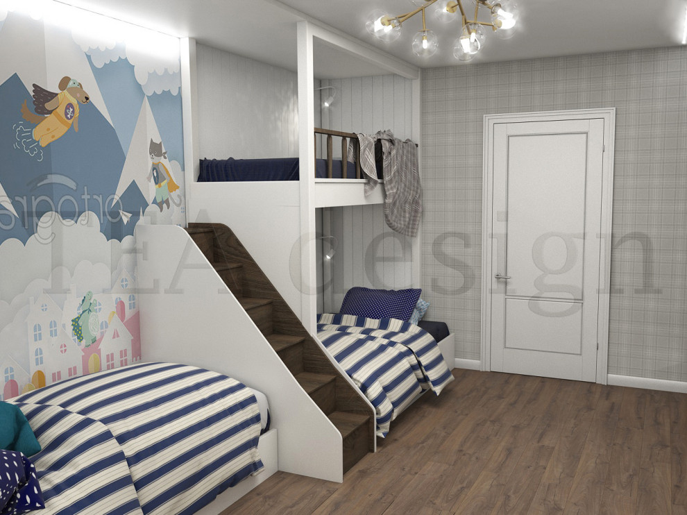 Детская для 3-х мальчиков