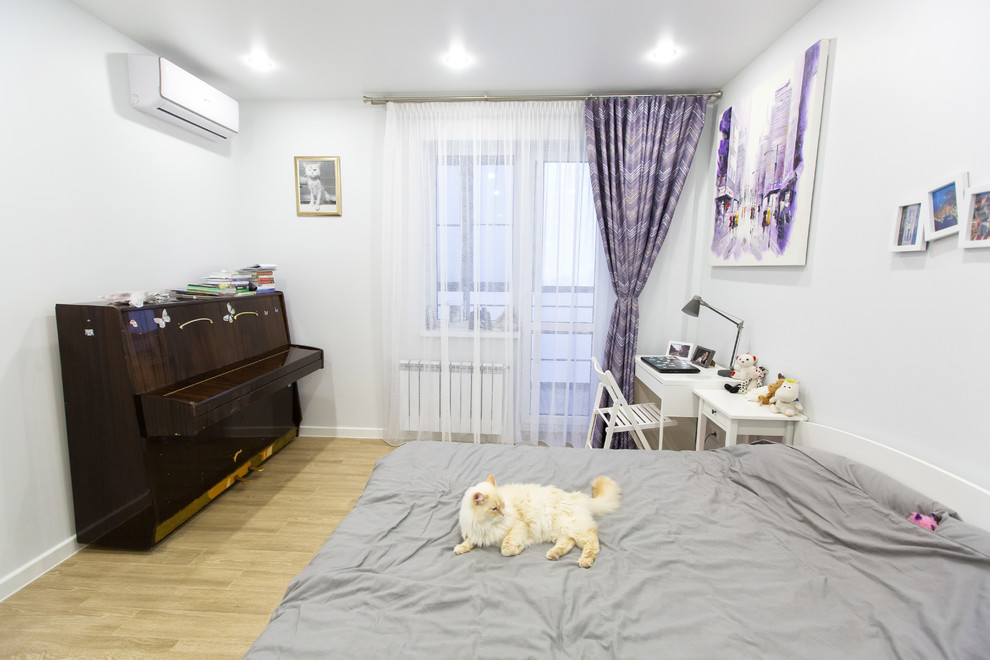 Дизайнерский ремонт в ЖК "Пять звезд", детская спальня, Воронеж