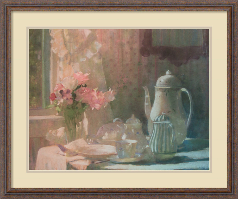 Breakfast Framed Print by Laura Coombs Hills