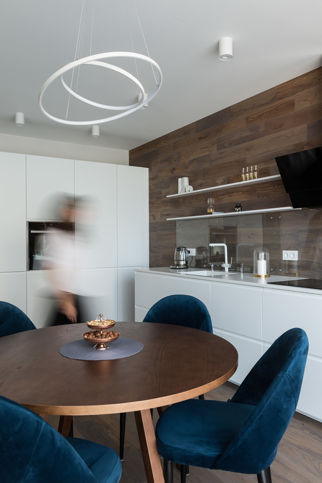 White and Wood Интерьер квртиры в ЖК "Лермонтов" в Ростов-на-Дону