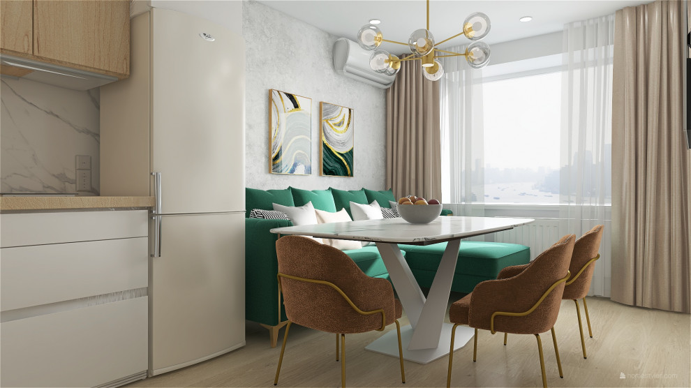 Преображение двухкомнатной хрущевки