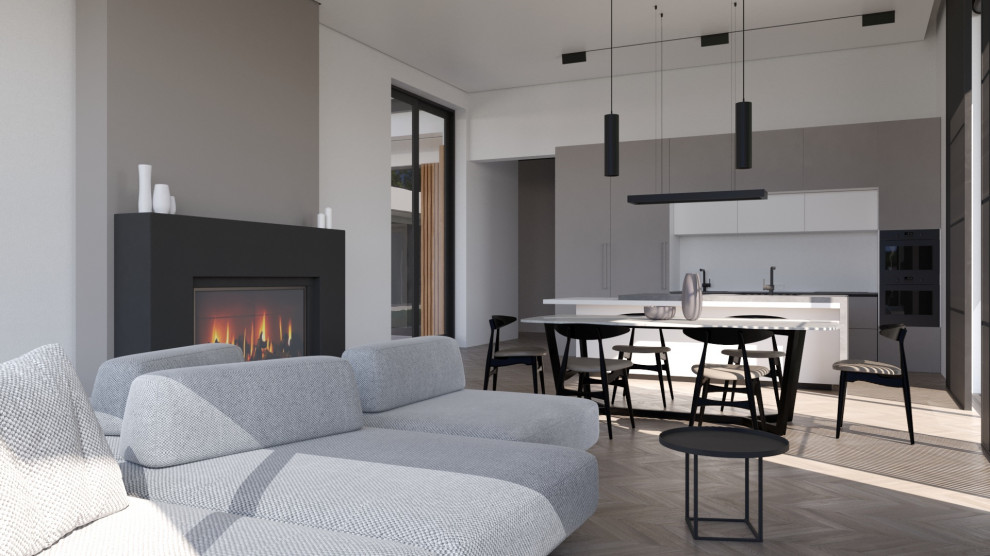 П-образный дом