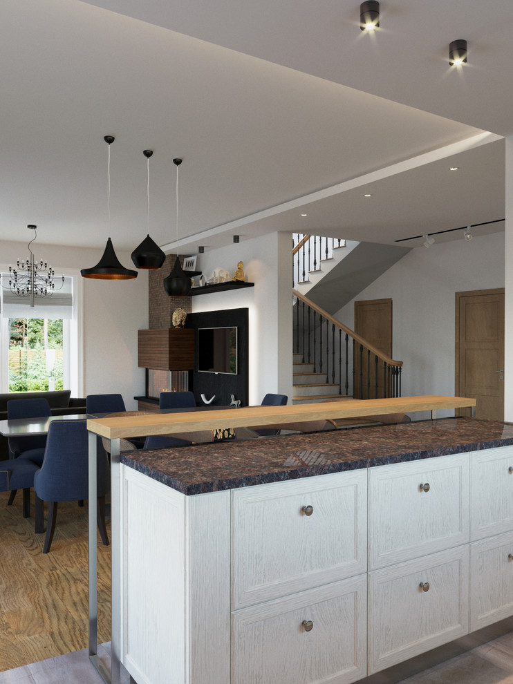 "Прогулка над городом" Проект коттеджа 350 м2