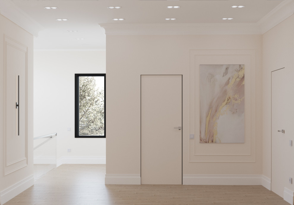 Частный дом в стиле неоклассика и лофт