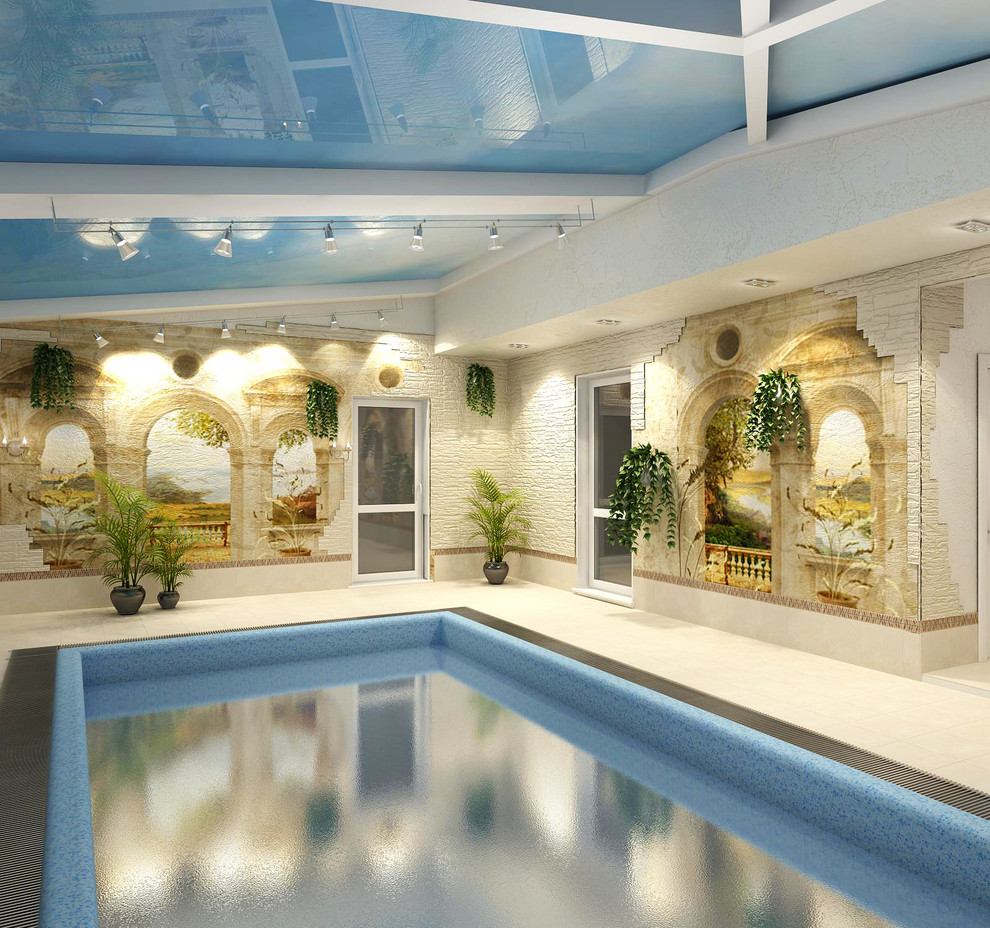 Визуализация частного банного комплекса