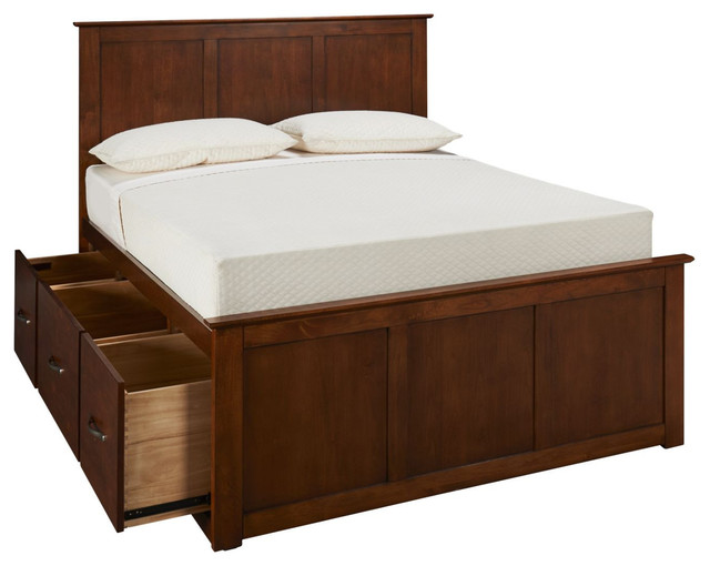 Mastercraft Palisades Queen Storage Bed Mc4300 Qpb Transitional Mastercraft Palisades Queen Storage Bed Mc4300 Qpb