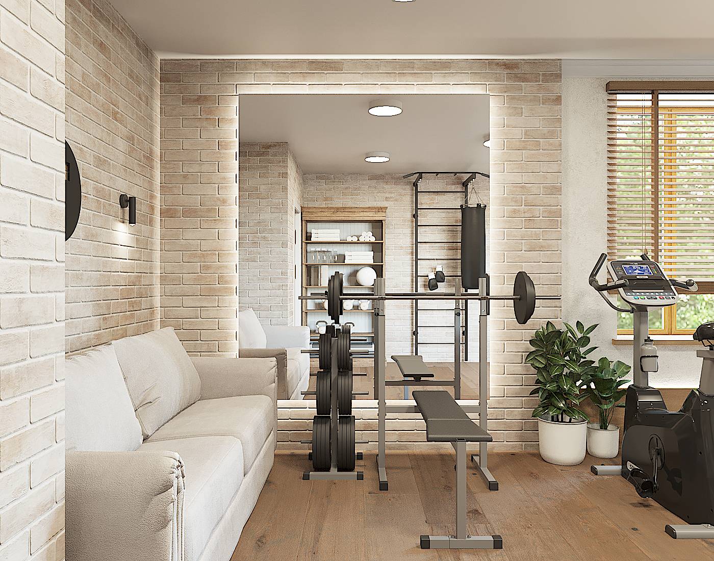 частный дом в Эко стиле