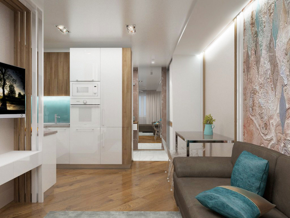 кухня-гостиная