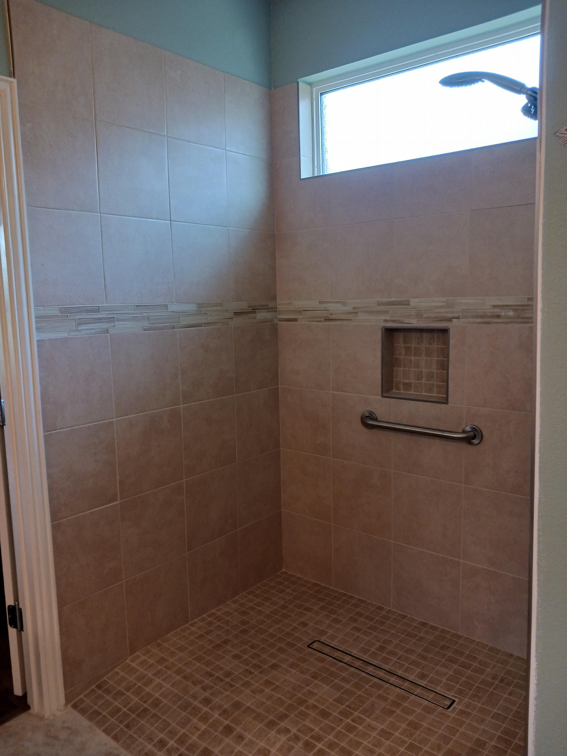 Shower with Ramp